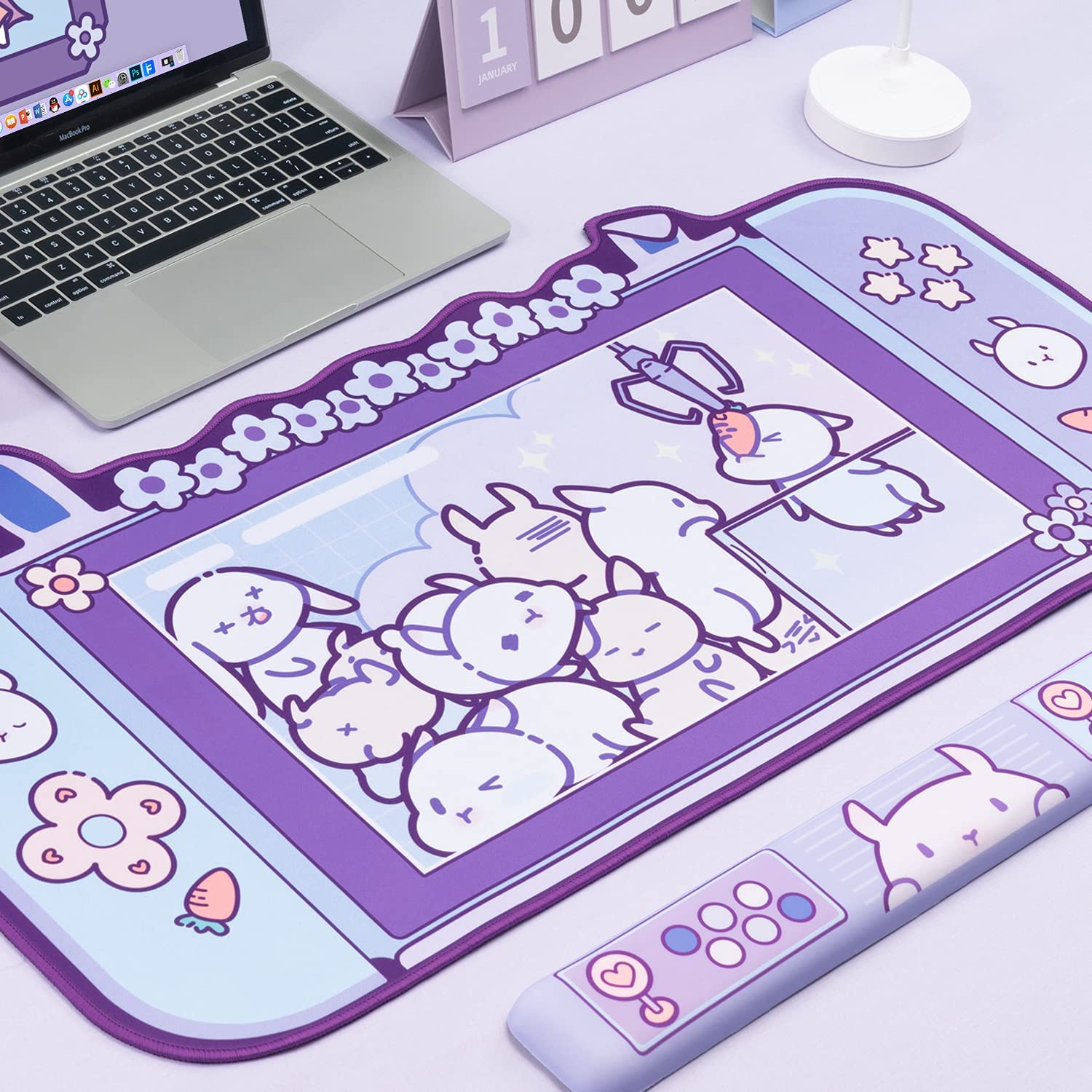 ขนาดใหญ่ Kawaii เมาส์สำหรับเล่ - Tradescantia Purple บทวิจารณ์และราคา